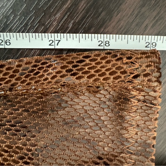 FN faux reptile brown over the knee boots - Picture 3 of 8